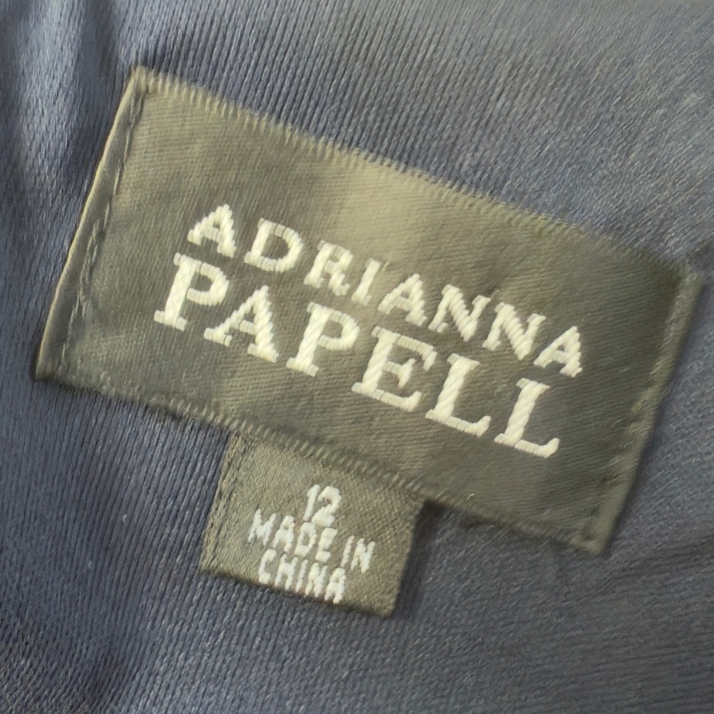 ADRIANNA PAPELL Matte Sheath Dress NWOT - Picture 6 of 9